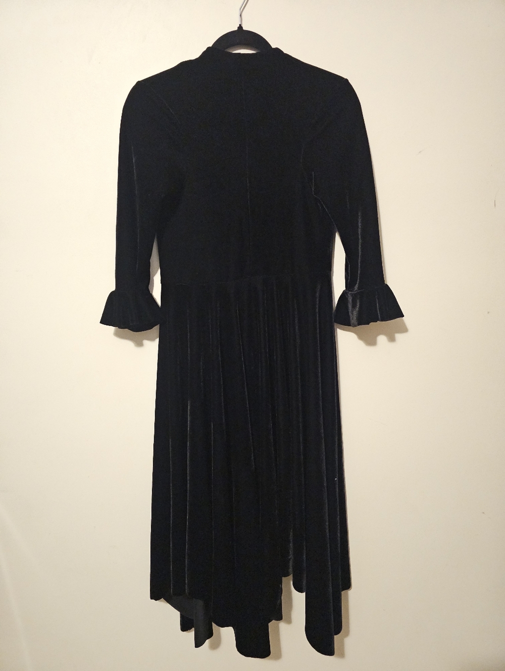 Nuit Clothing Atelier "Pastorale" Dress Black Velvet - Picture 4 of 16